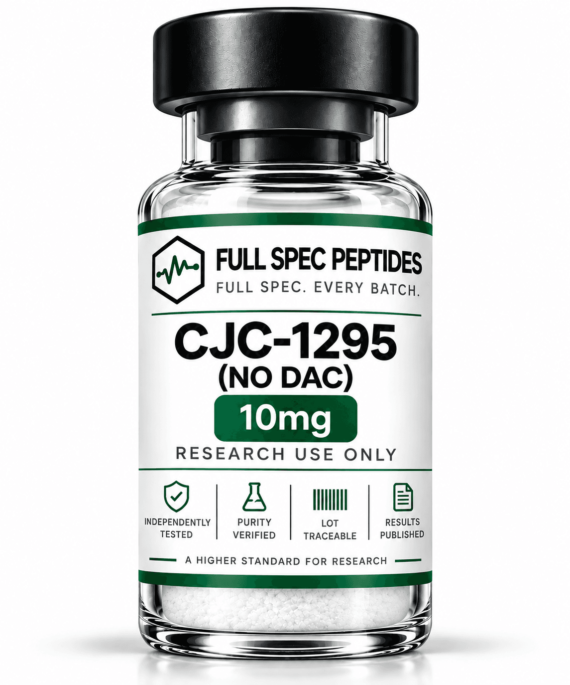 CJC-1295 (No DAC) 10mg research peptide vial